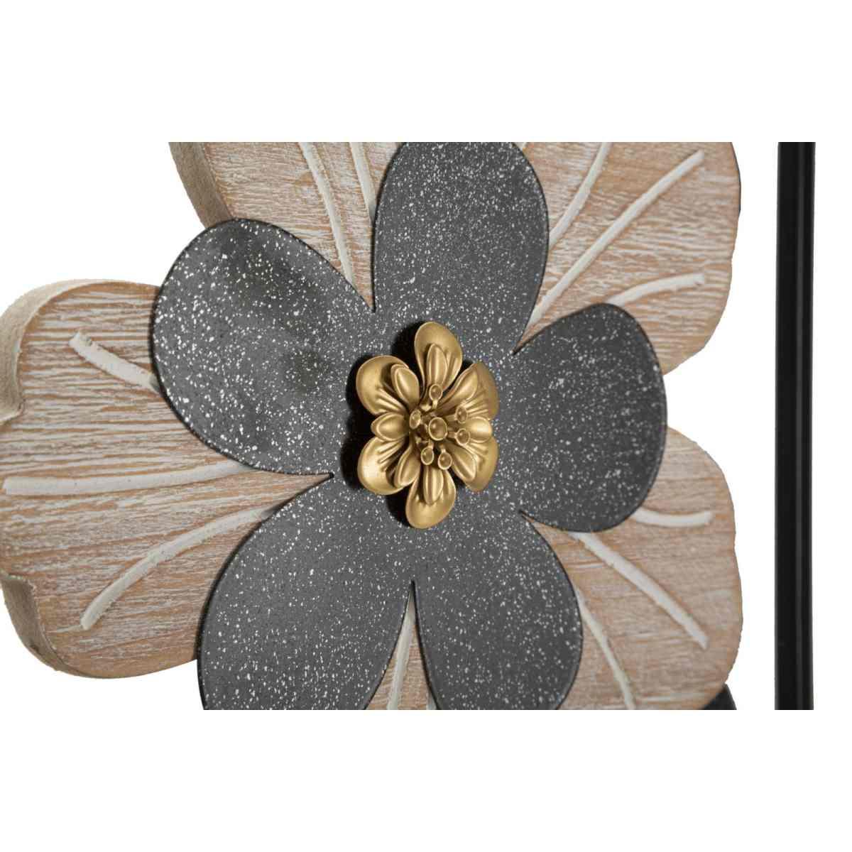 Pannello in ferro e legno divaker -b-cm 27x2,5x70