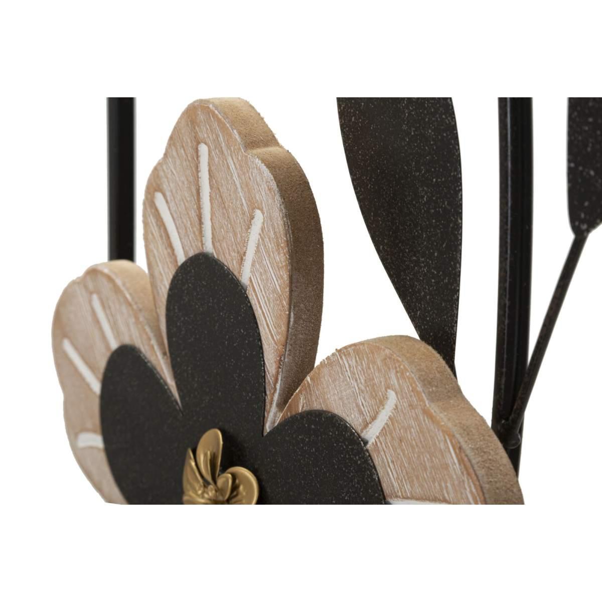 Pannello in ferro e legno divaker -b-cm 27x2,5x70