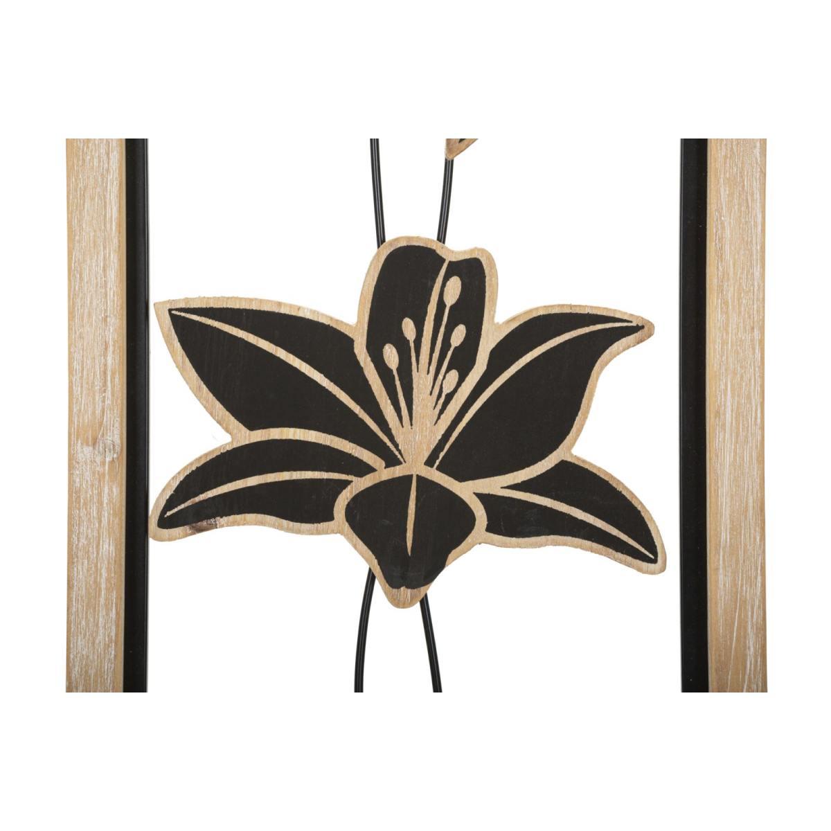 Pannello in ferro e legno koman -b- cm 26x2,5x60<br>
