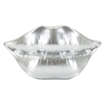 Vaso mouth lip silver cm 23x8x12 min 2
