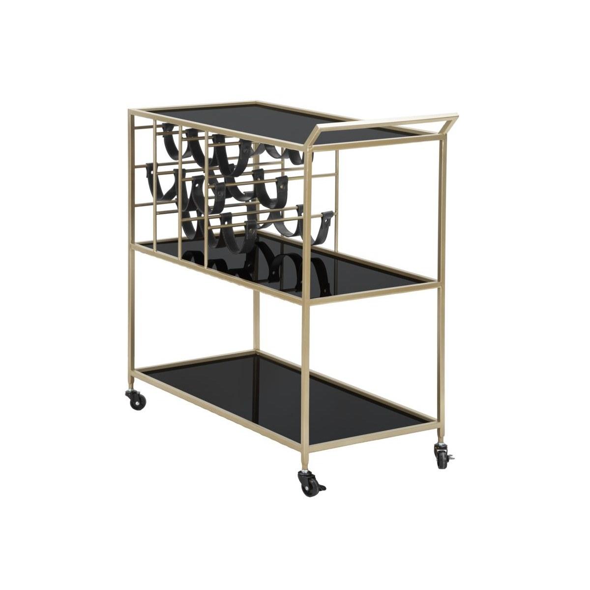 Carrello black string cm 79x39,5x82