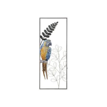 Pannello in ferro parrot cm 28,6x2,5x74,3