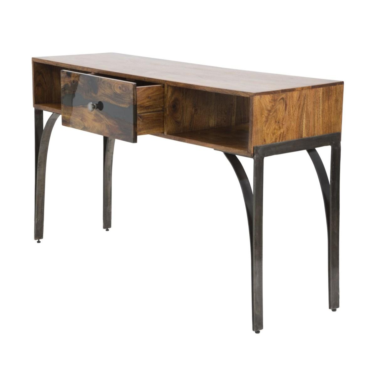Console mustang cm 130x40x80 (legno di acacia nilotica)