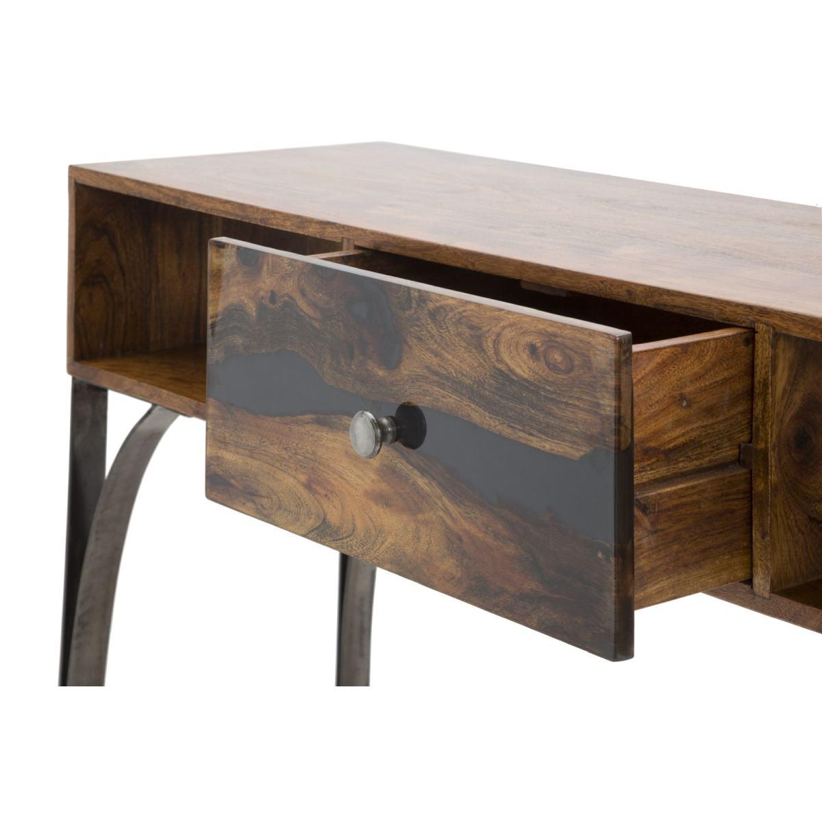Console mustang cm 130x40x80 (legno di acacia nilotica)