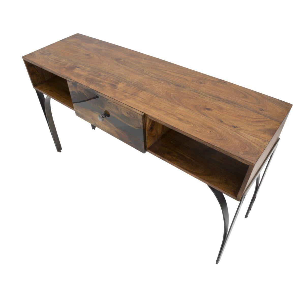Console mustang cm 130x40x80 (legno di acacia nilotica)