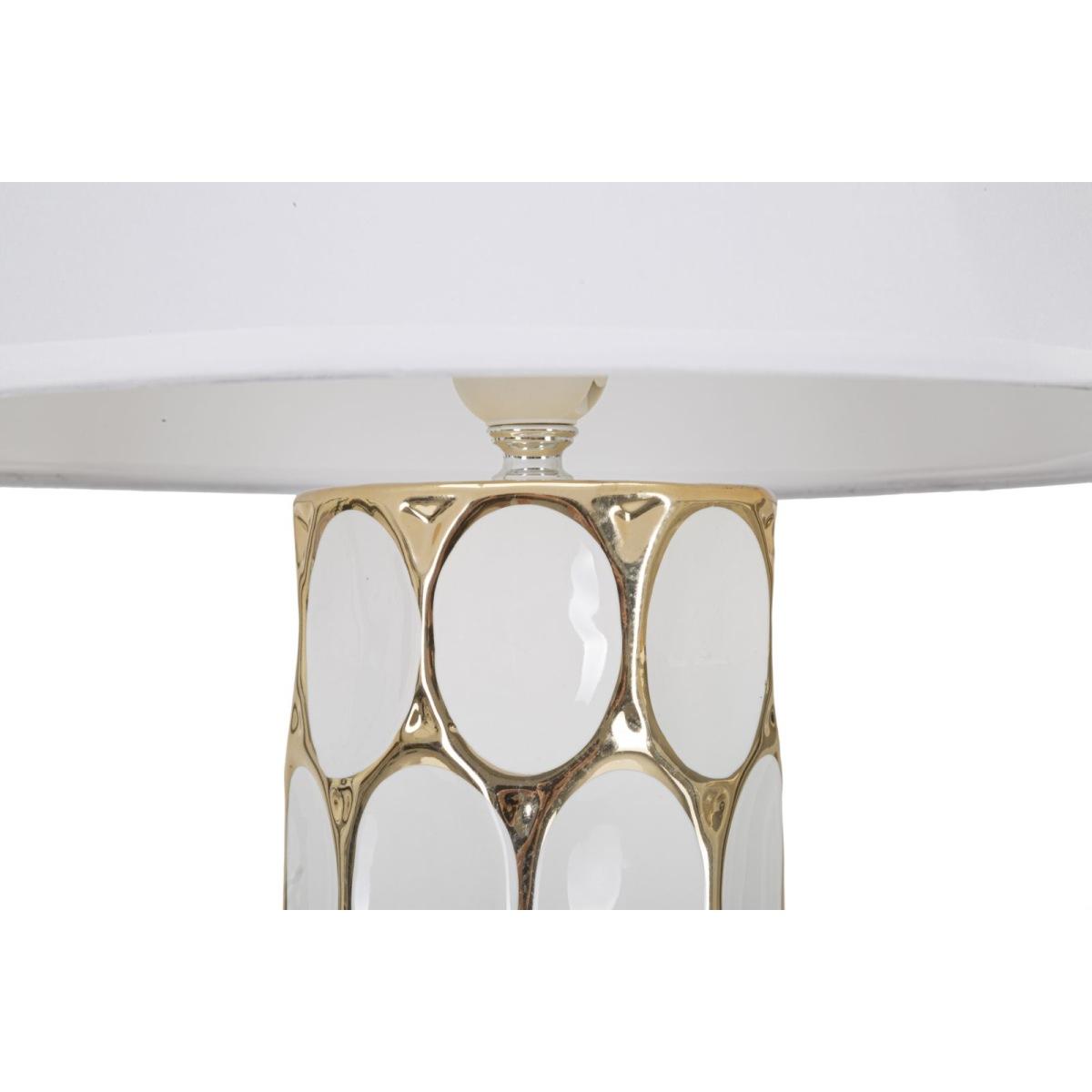 Lampada da tavolo glam carv cm Ø 34,5x56 min 2