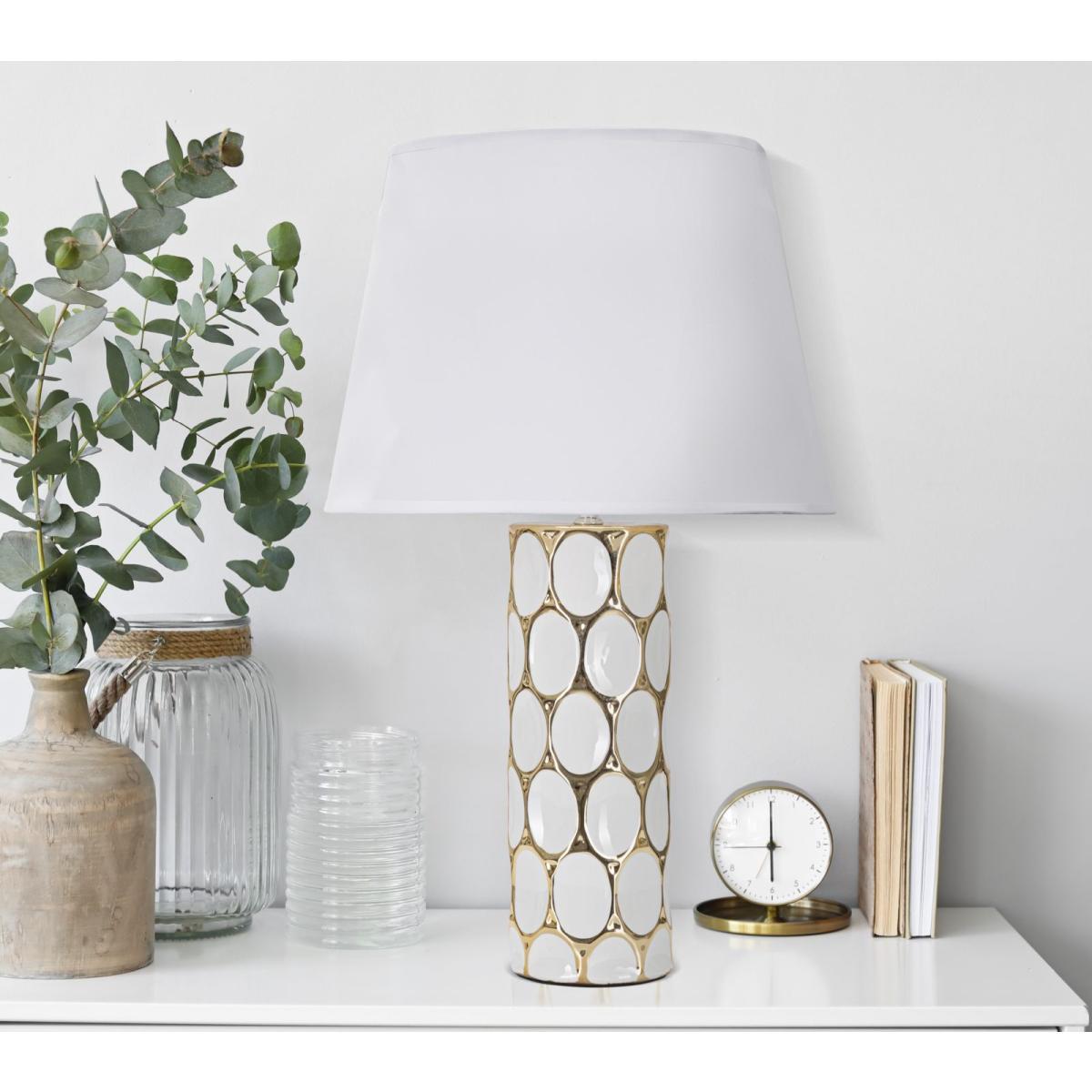Lampada da tavolo glam carv cm Ø 34,5x56 min 2