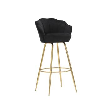 Sgabello bar vienna nero cm 55x53x110 (altezza seduta 88 cm)
