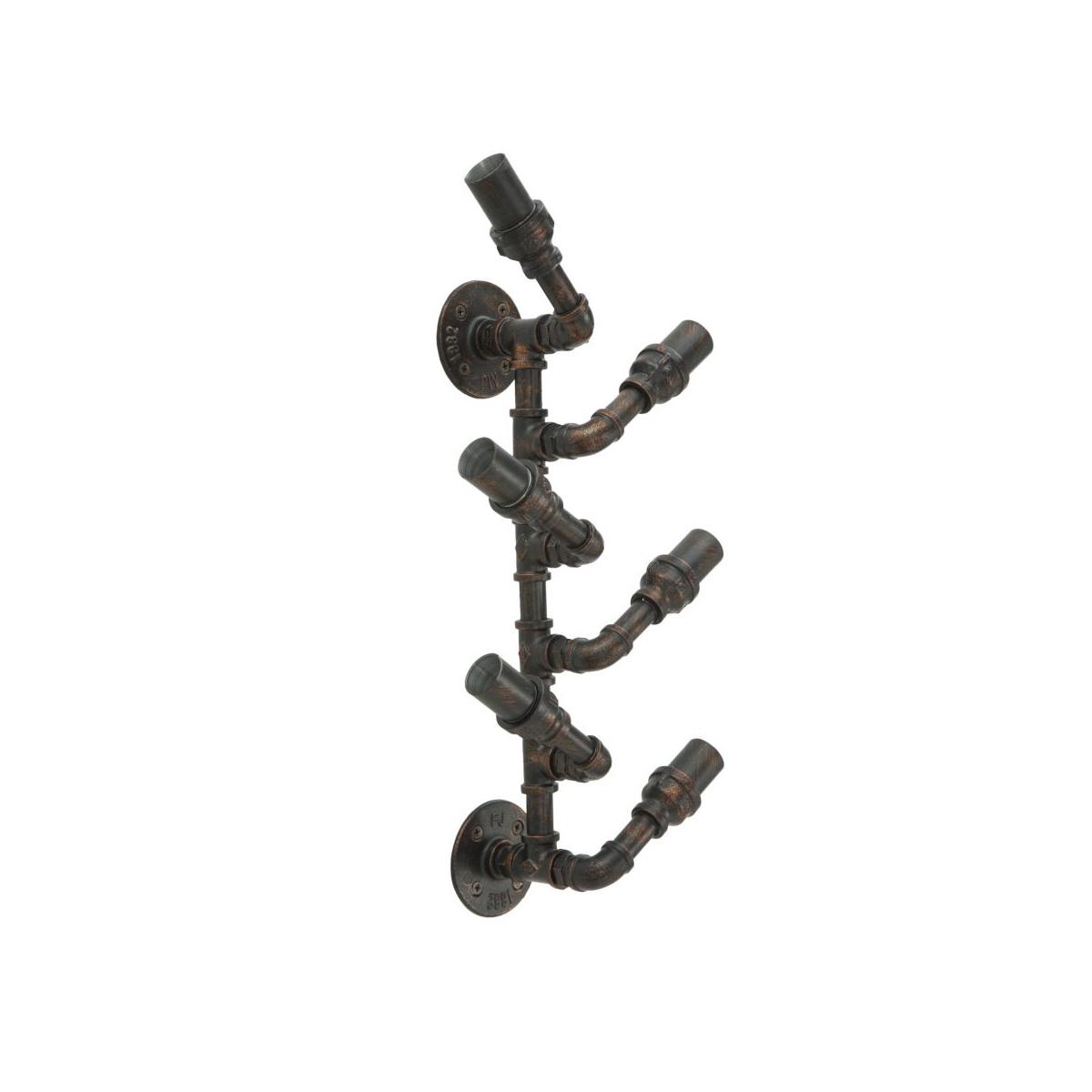 P/bottiglie da muro manhattan 6 posti cm 27x15x60