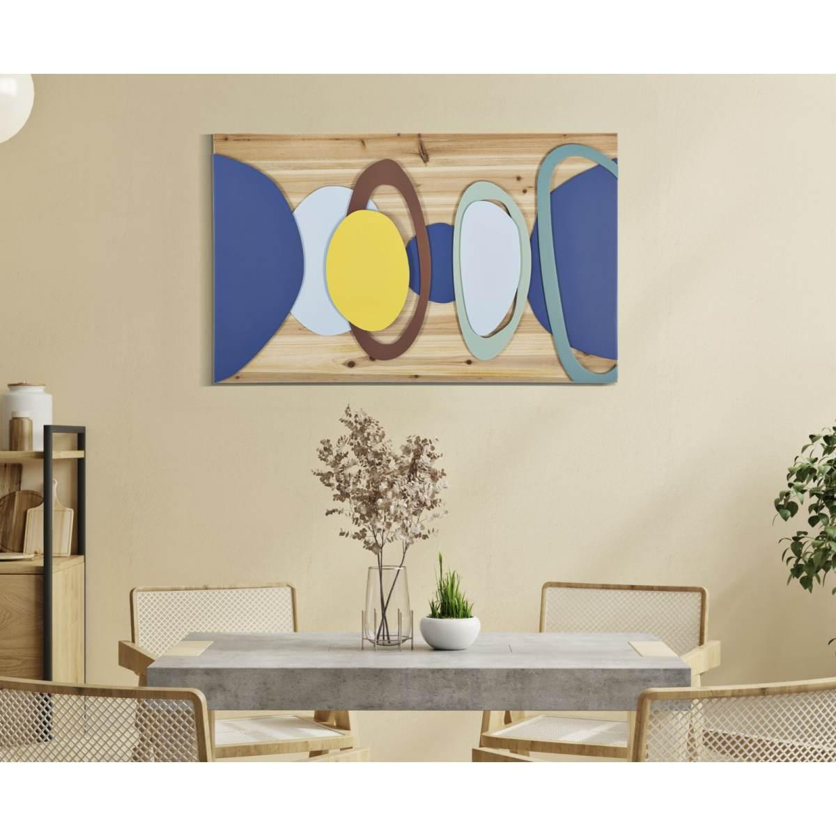 Pannello da muro wood color cm 80x2,5x50