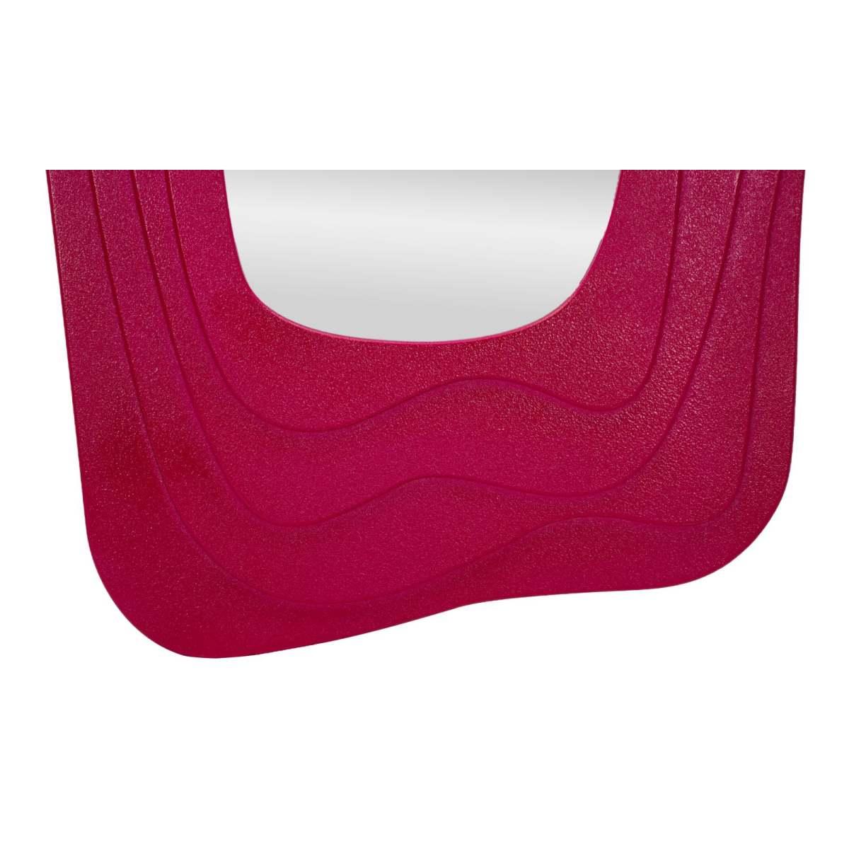 Specchio da muro dafne fuxia cm 90x4x165 (misura specchio cm 46x107)