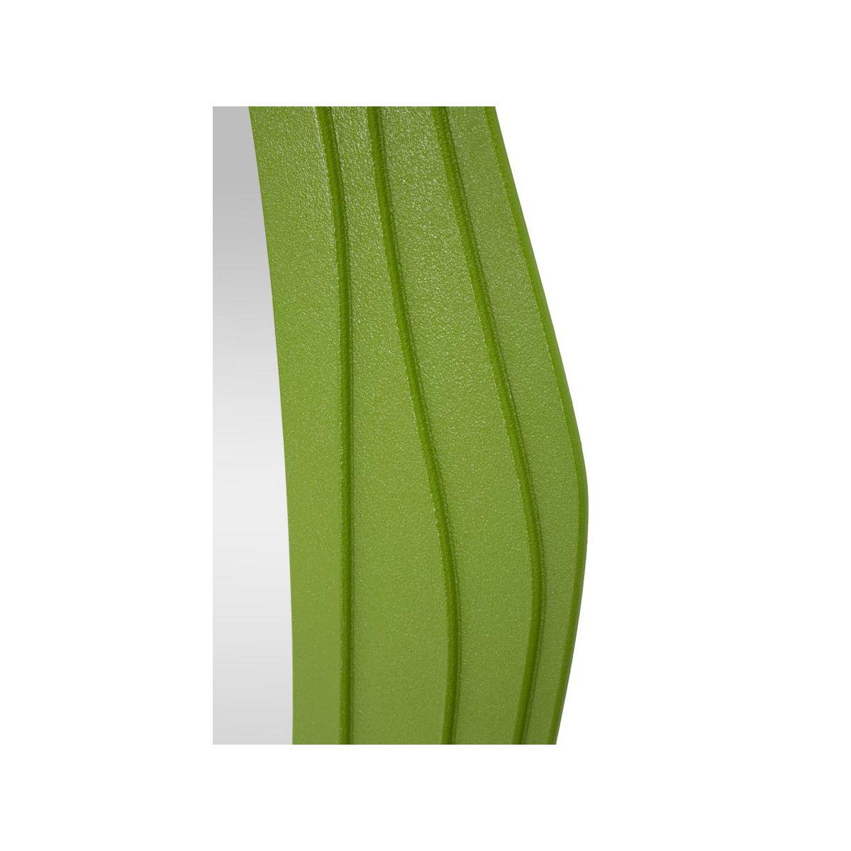 Specchio da muro dafne verde cm 90x4x165 (misura specchio cm 46x107)