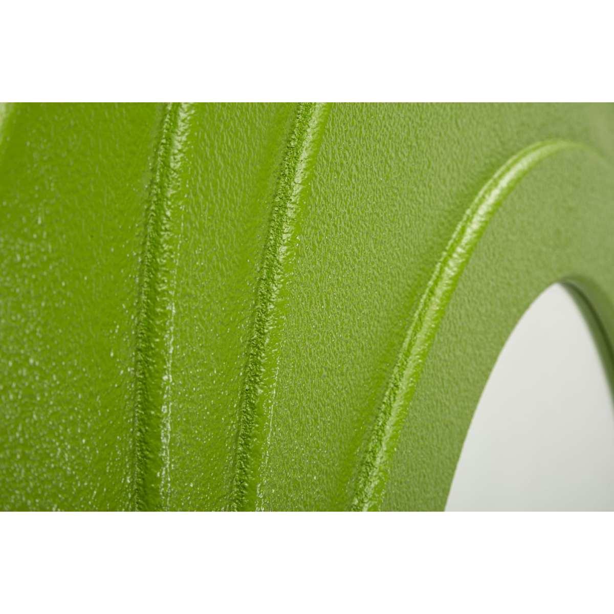 Specchio da muro dafne verde cm 90x4x165 (misura specchio cm 46x107)