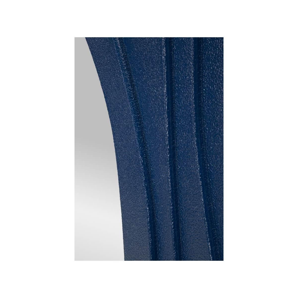 Specchio da muro dafne blu cm 90x4x165cm (misura specchio cm 46x107)
