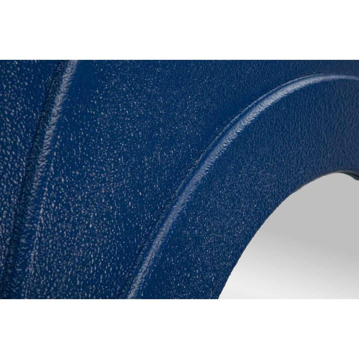 Specchio da muro dafne blu cm 90x4x165cm (misura specchio cm 46x107)