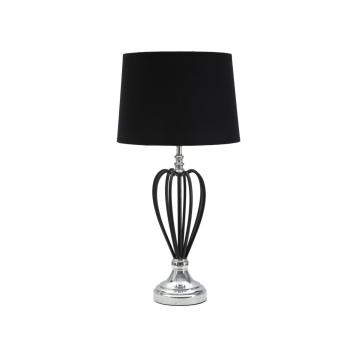 Lampada da tavolo darky silver cm Ø 28x56 min 2