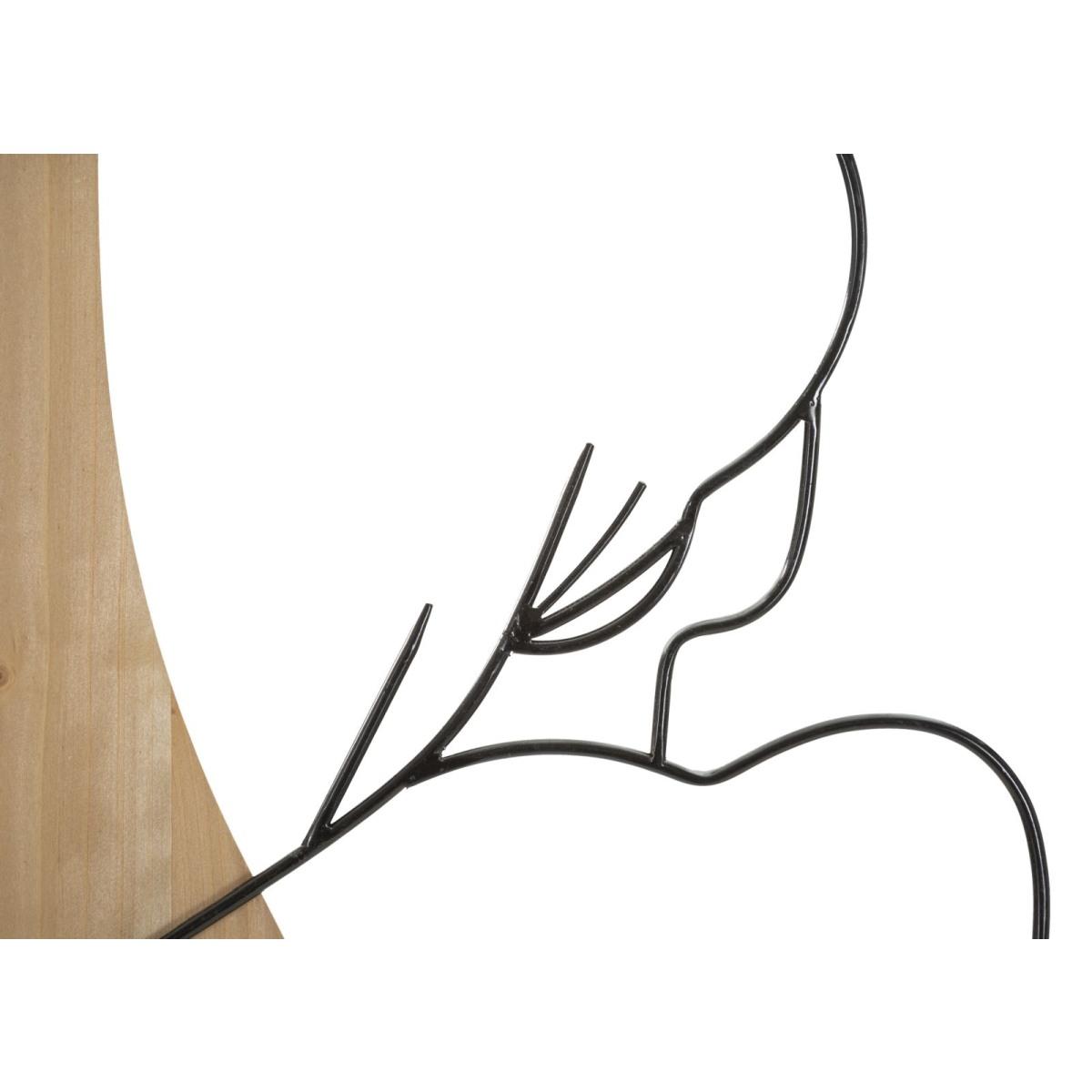 Pannello da muro beauty ferro e wood 60x2x90
