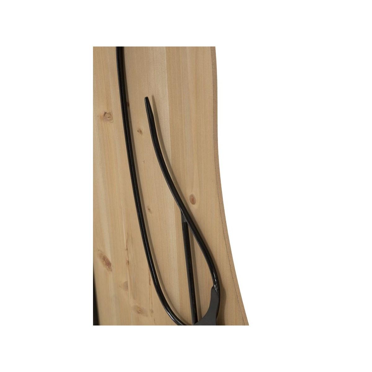 Pannello da muro beauty ferro e wood 60x2x90