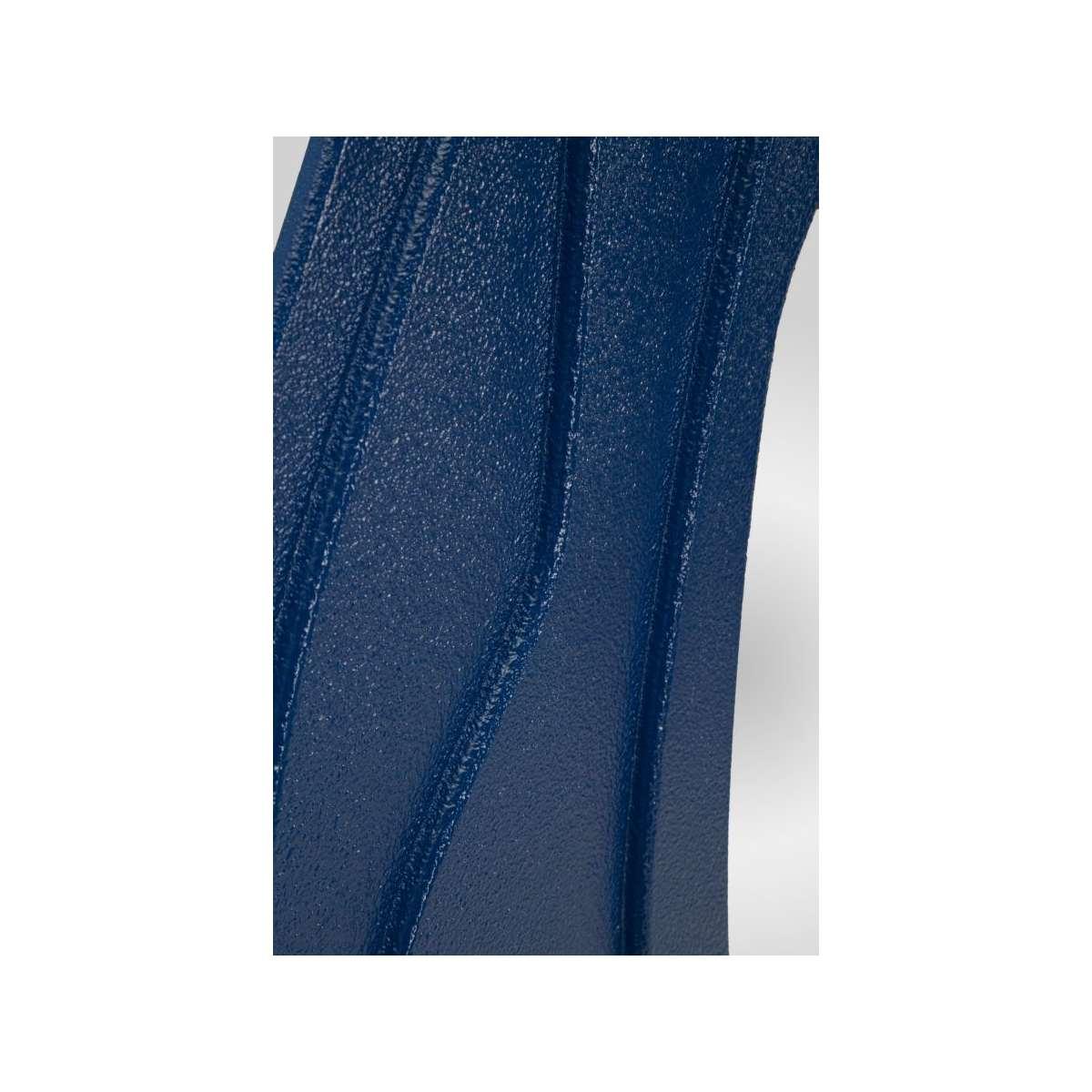 Specchio da muro dalia blu cm 90x4x97 (misura specchio cm 43x45)