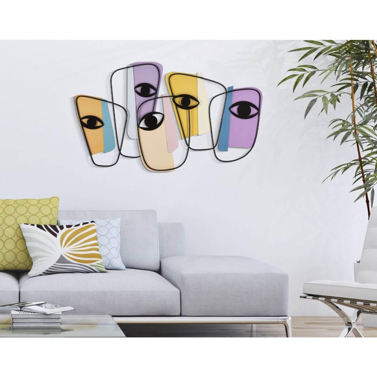 Pannello da muro eyes -a- cm 120x2x72<br>