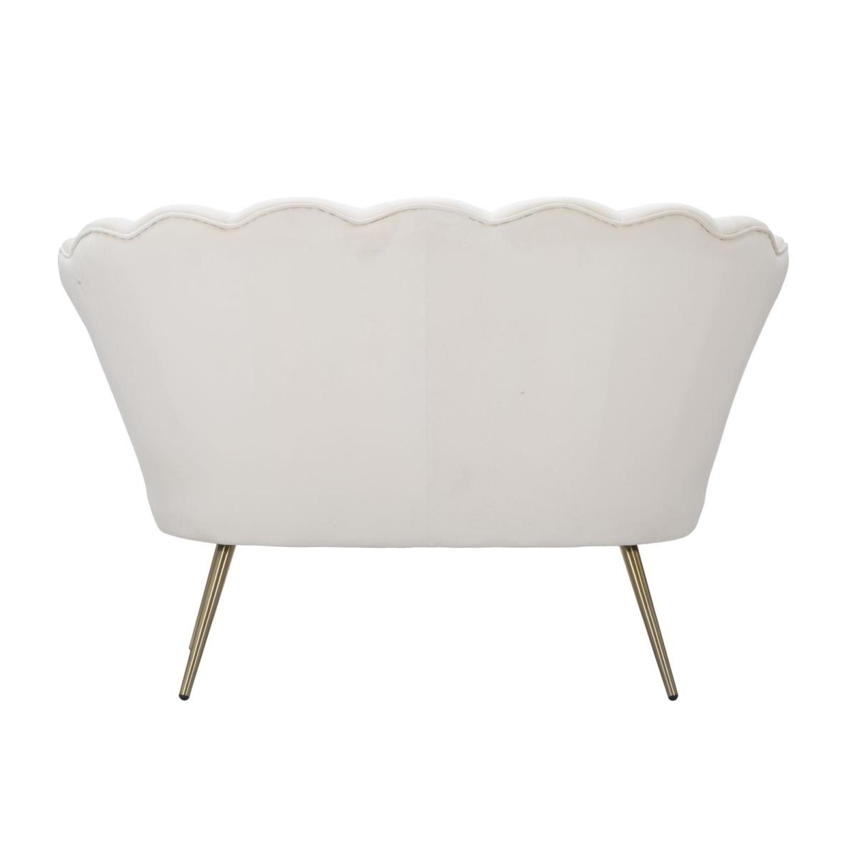 Divanetto vienna crema cm 130x74x84