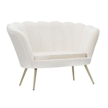 Divanetto vienna crema cm 130x74x84