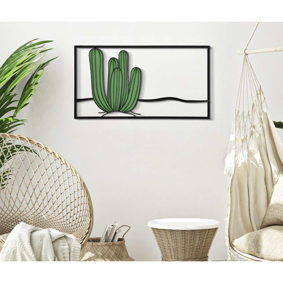 Pannello da muro cactus cm 60x1,3x33
