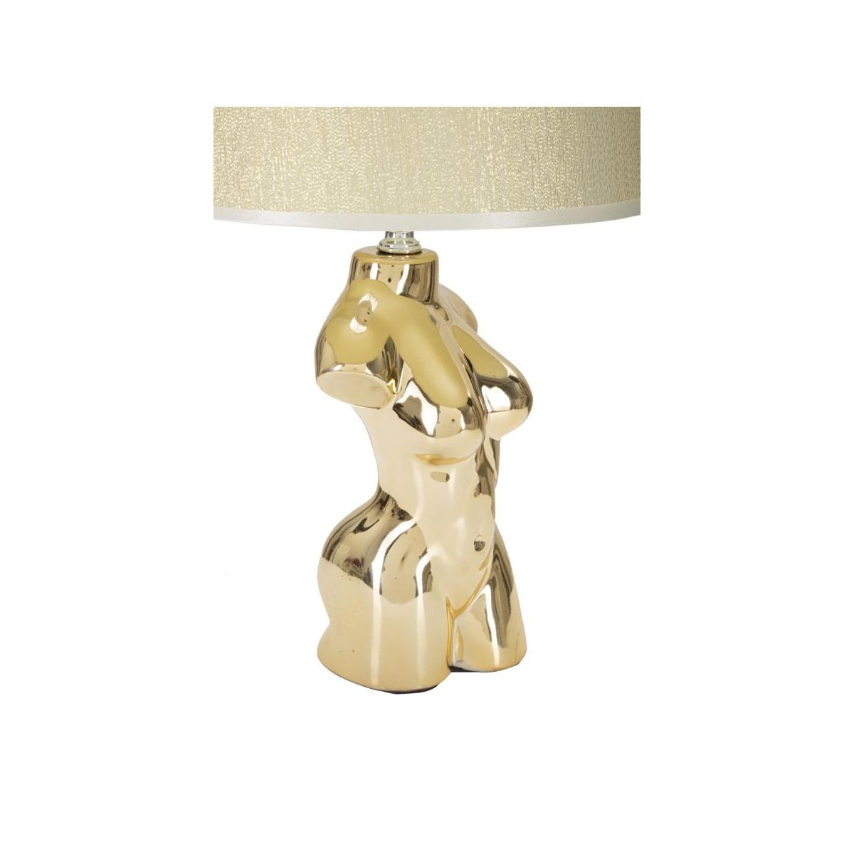 Lampada da comodino glam woman cm Ø 25x39,5 min 2