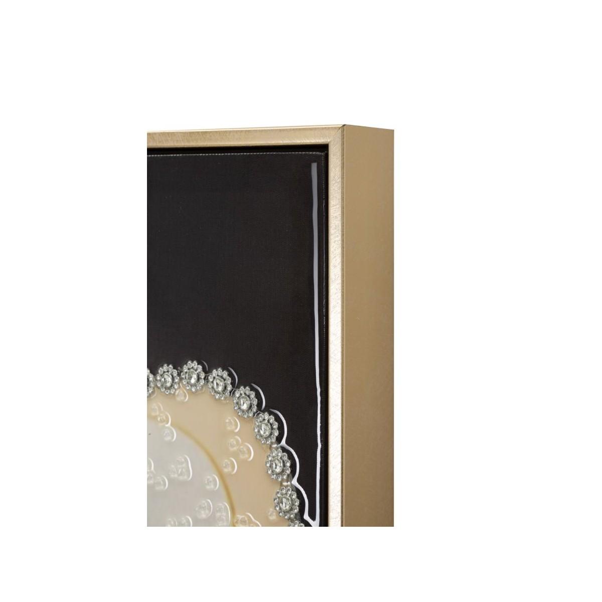 Dipinto su tela laccato wien hat -a- c/cornice cm 62x4x92