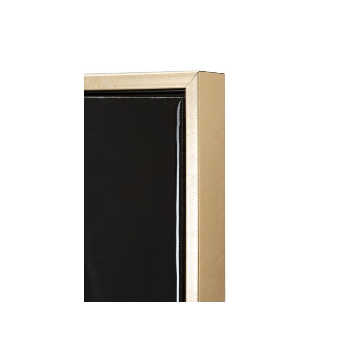 Dipinto su tela laccato bad bully -b- c/cornice cm 42,5x2,8x82,5