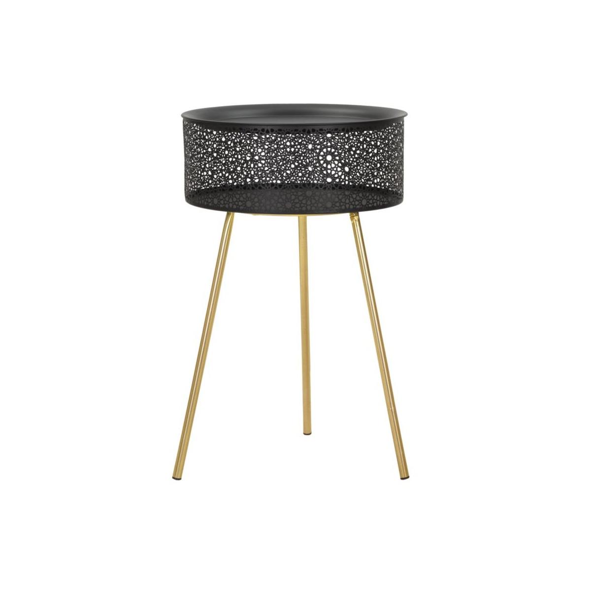 Tavolinetto blacky cm Ø 40x65