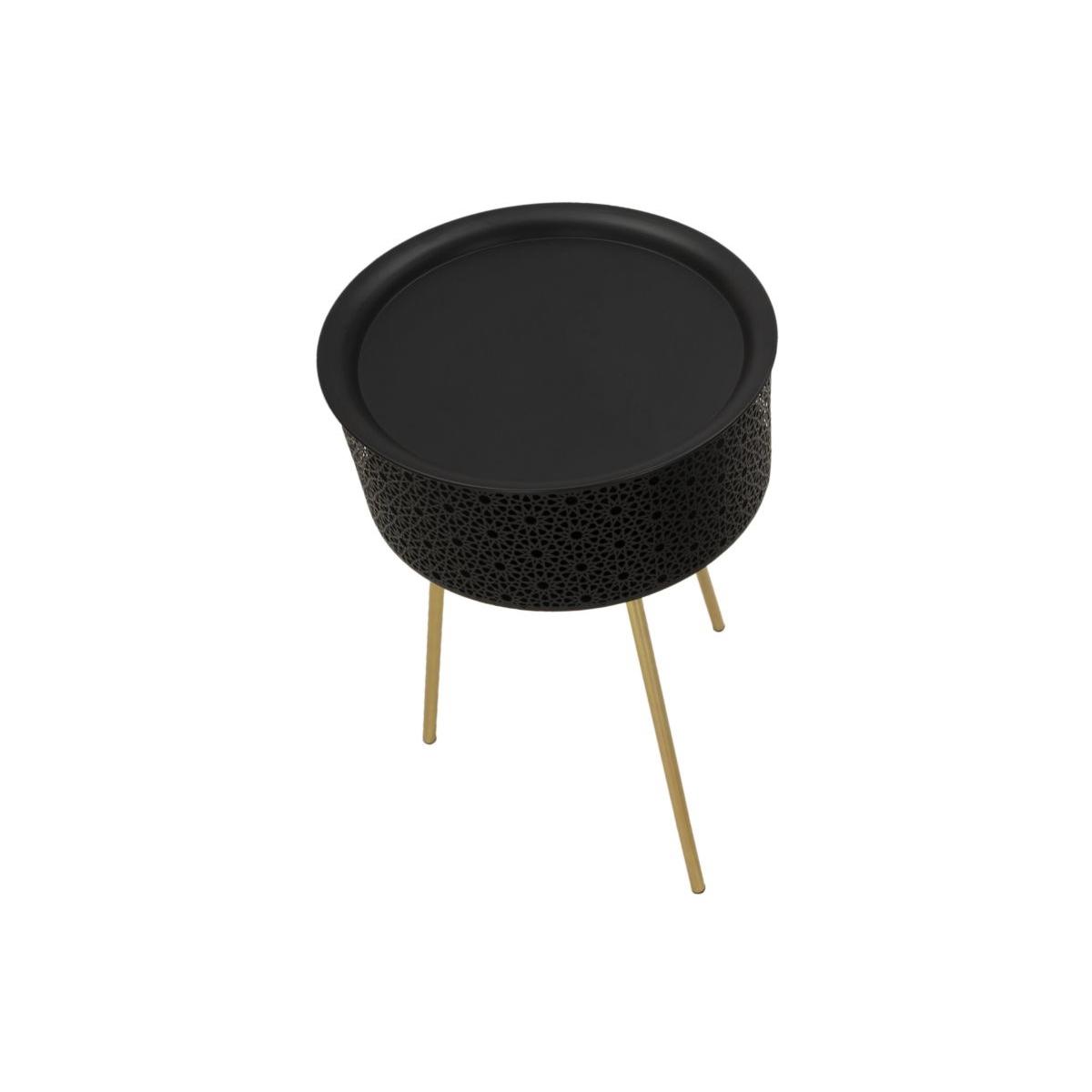 Tavolinetto blacky cm Ø 40x65