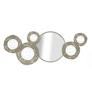 Pannello da muro hop c/specchio cm 106x3,8x48