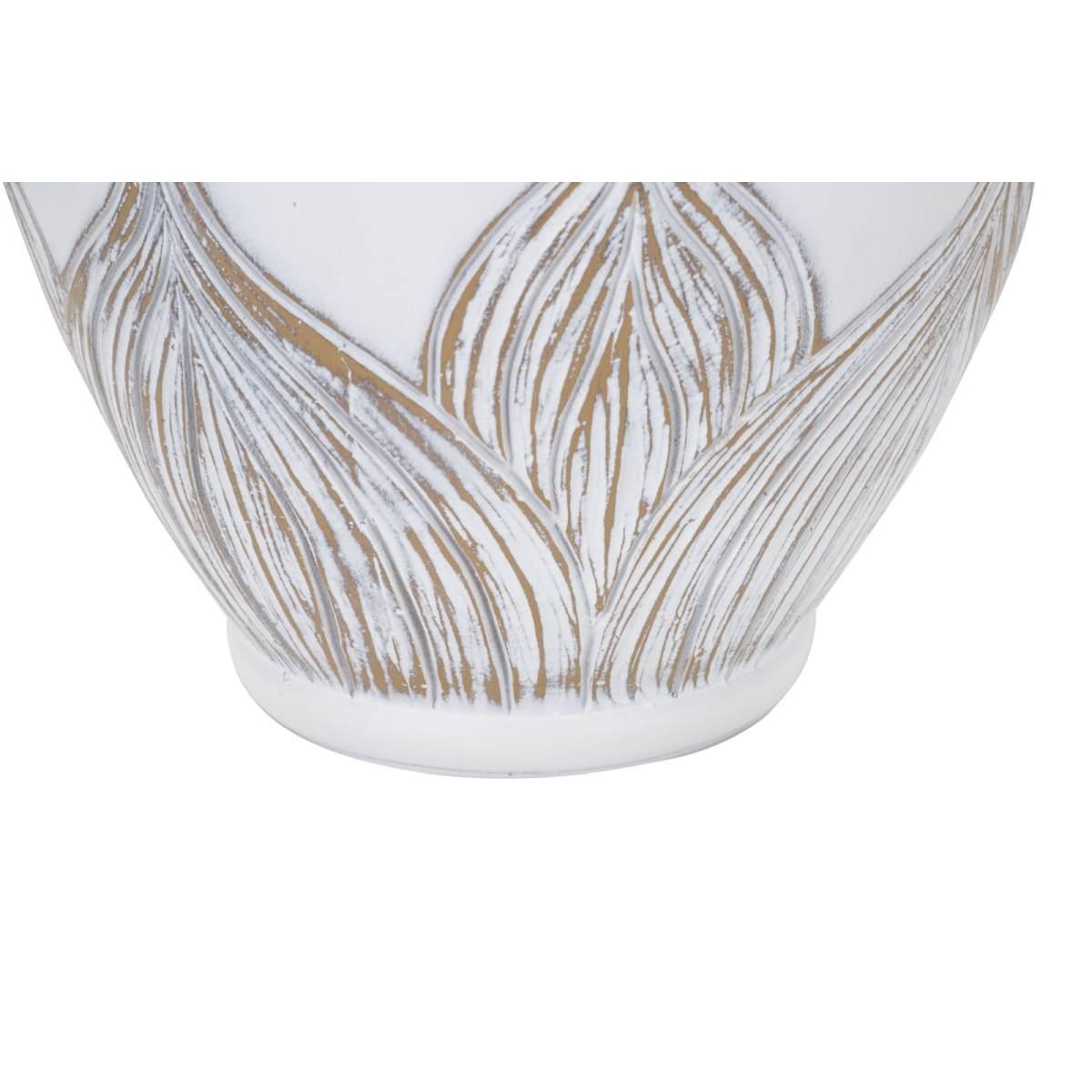 Lampada da tavolo resina ovale atene cm Ø 38x67