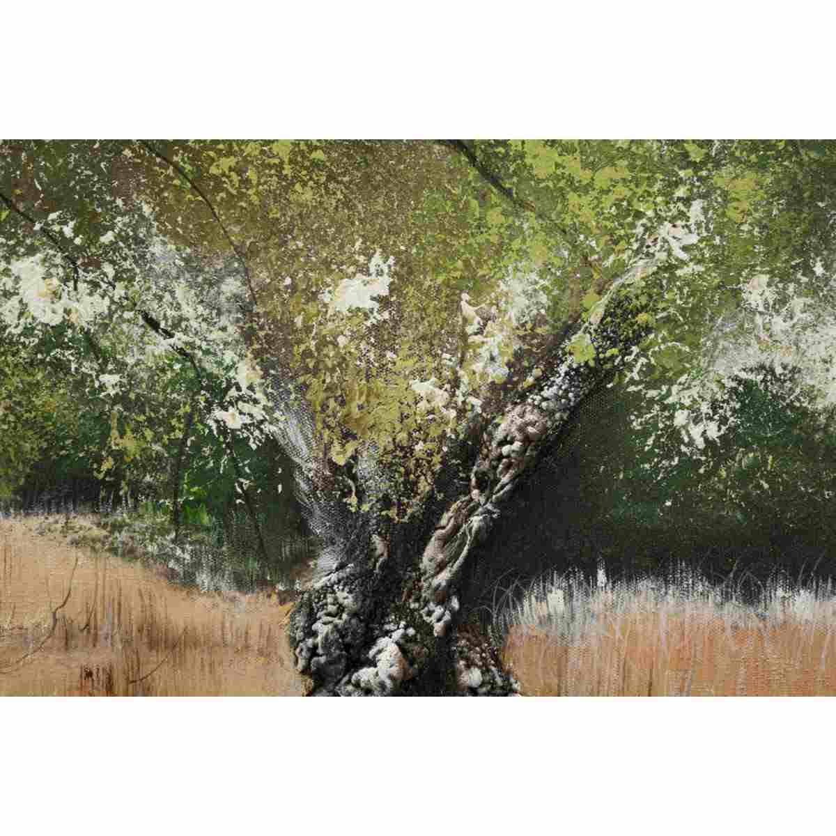 Dipinto su tela olivo -a- cm 120x3,8x80