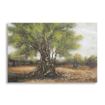 Dipinto su tela olivo -c- cm 120x3,8x80