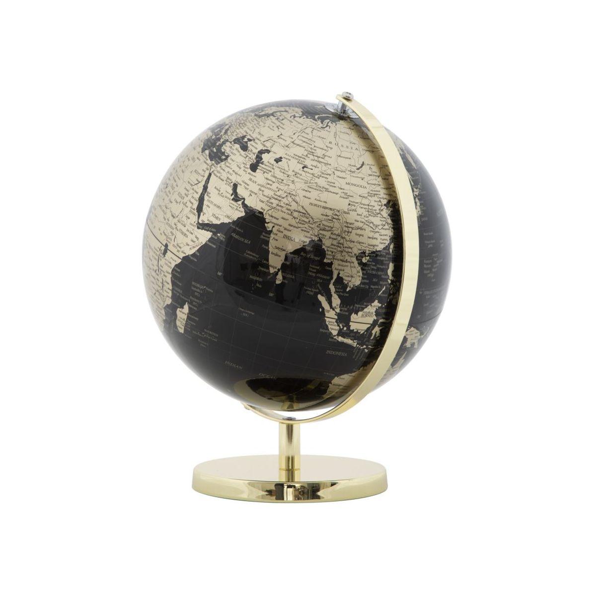 Mappamondo gold cm Ø 25x34