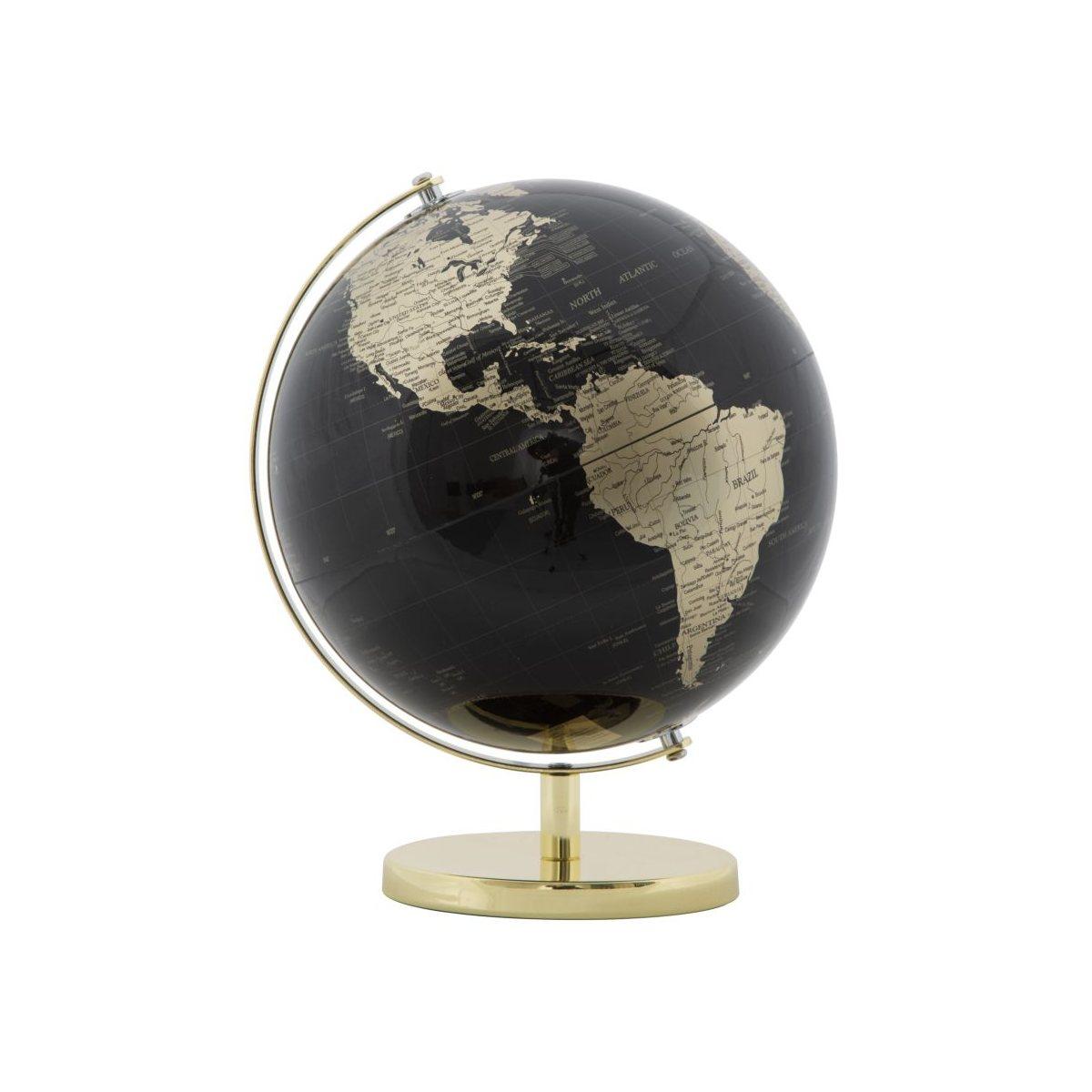 Mappamondo gold cm Ø 25x34
