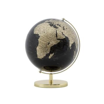 Mappamondo gold cm Ø 25x34