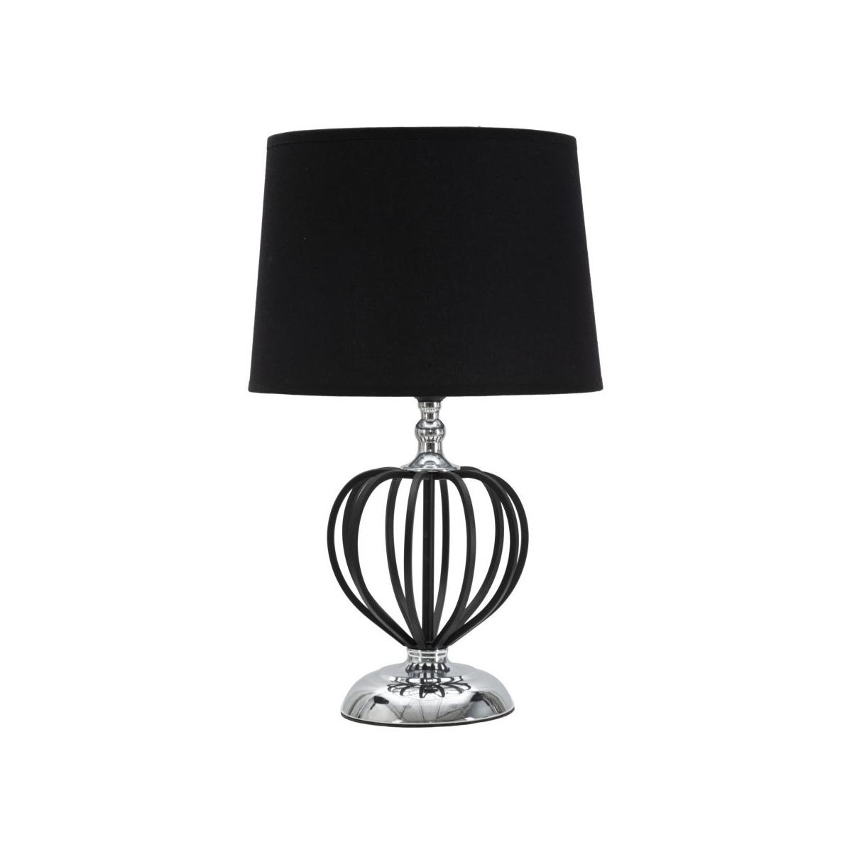Lampada da tavolo darky silver cm Ø28x44,5 min 2