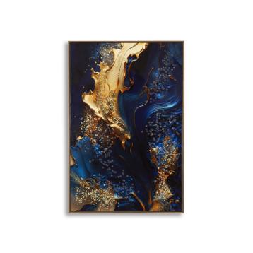 Stampa su tela laccata c/cornice andromeda -a- cm 60x4x90<br>