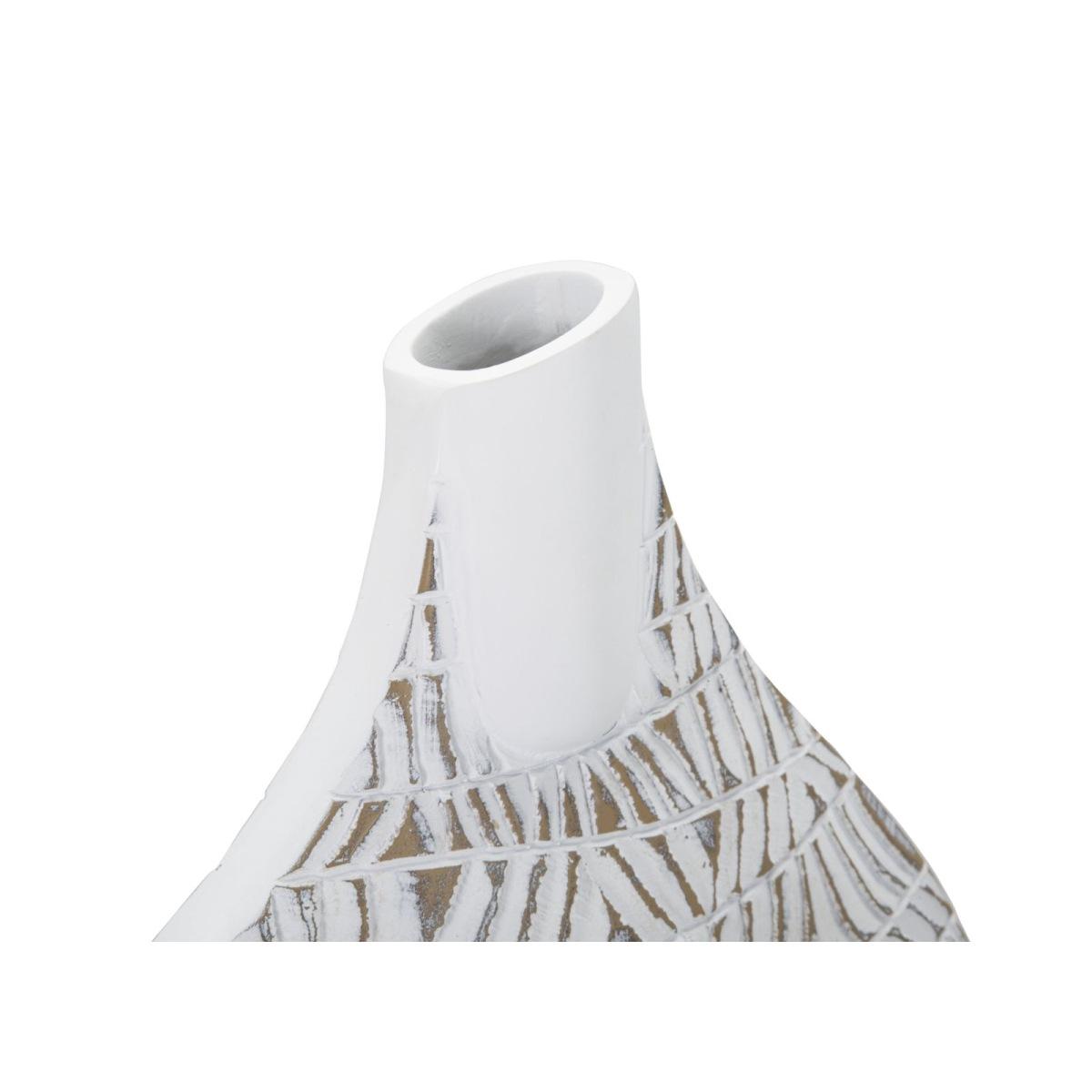 Vaso resina nairobi cm 30,5x11,5x46,5