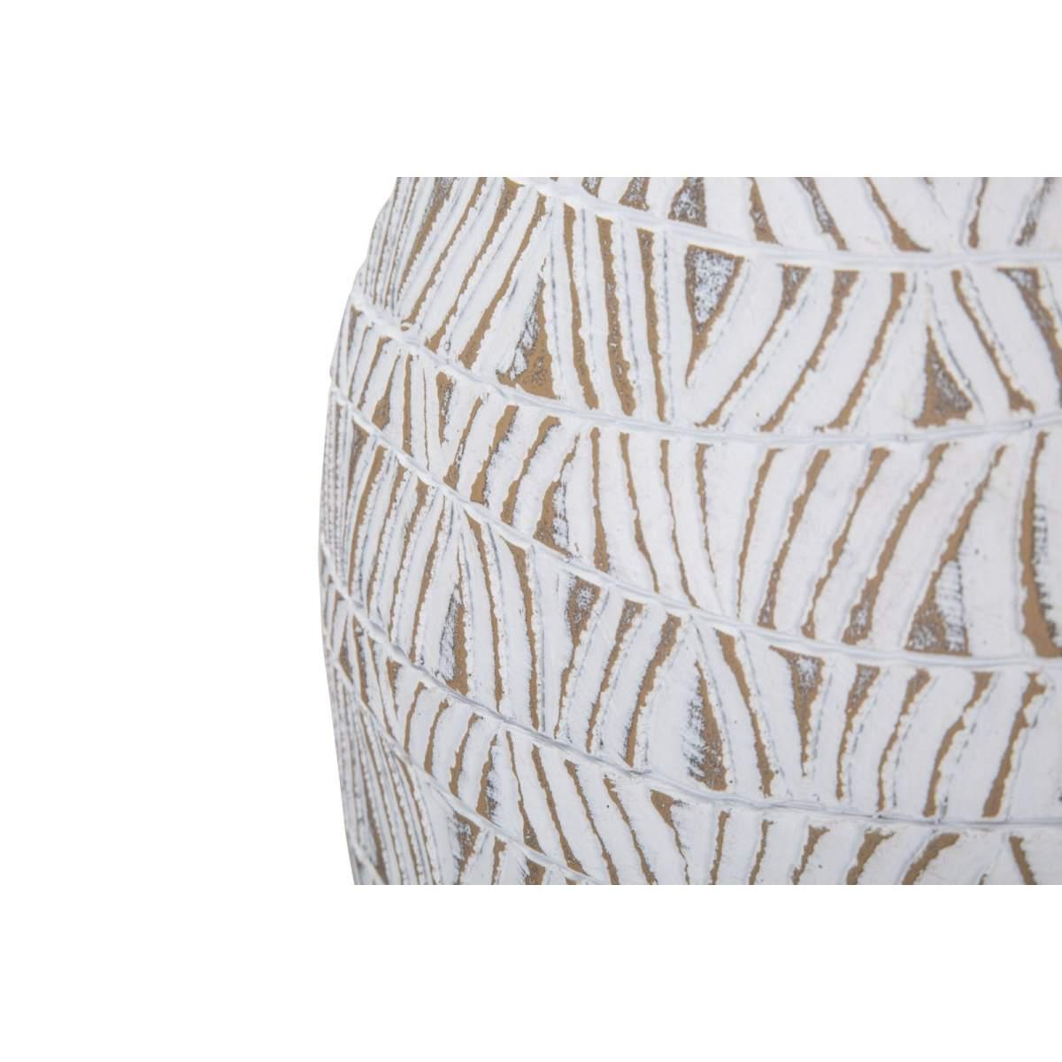 Vaso resina nairobi cm 30,5x11,5x46,5