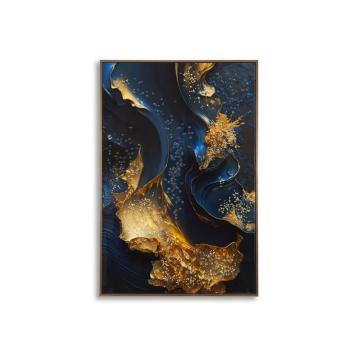 Stampa su tela laccata c/cornice andromeda -b- cm 60x4x90<br>