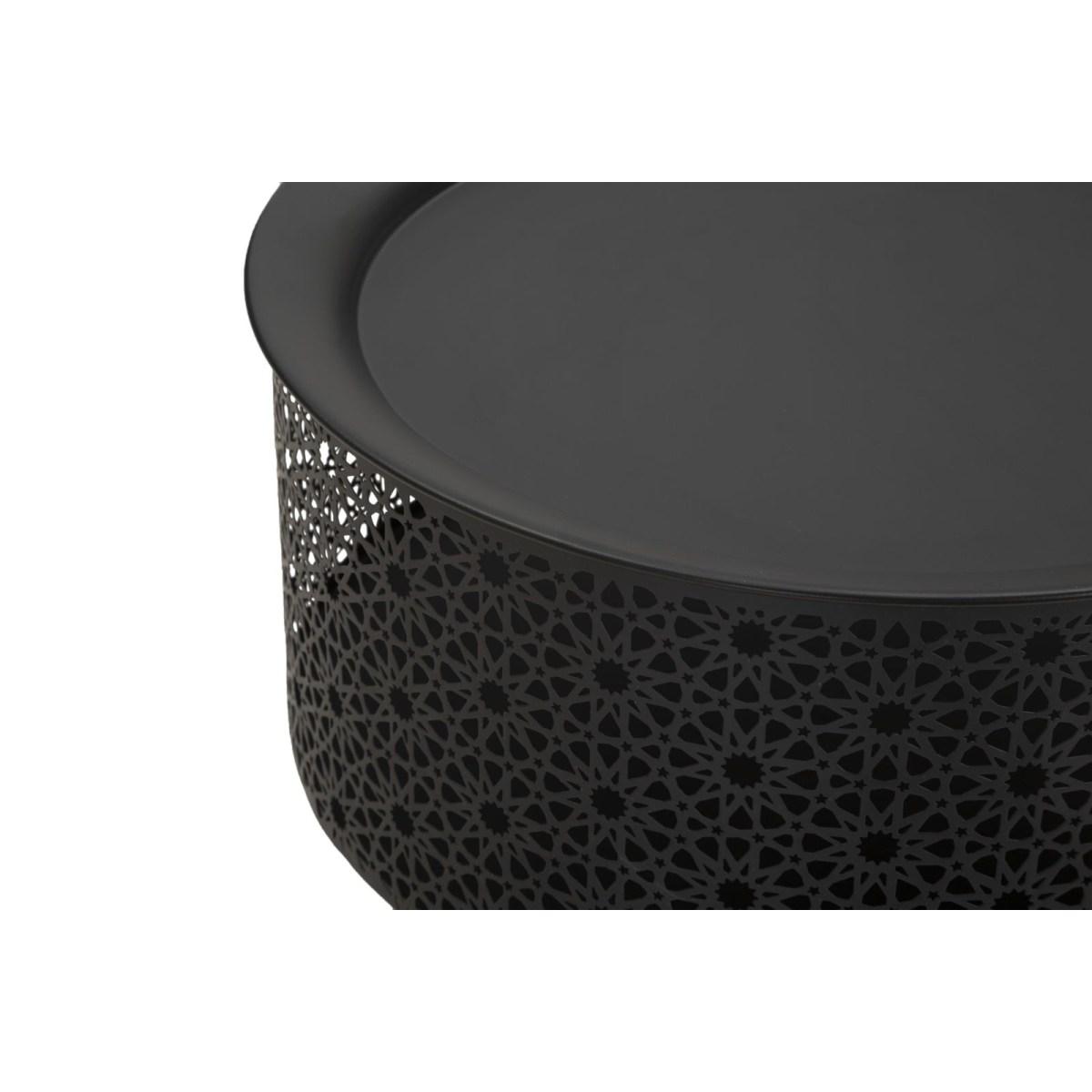 Tavolinetto blacky cm Ø 35x50