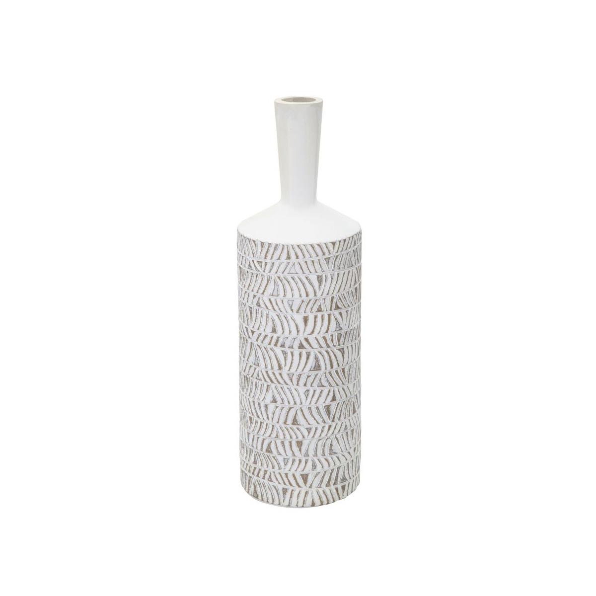 Vaso resina nairobi bottle cm Ø 15x49,5