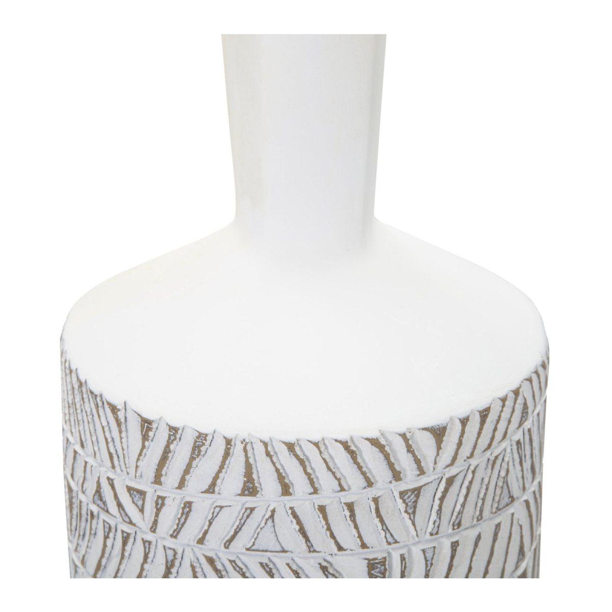 Vaso resina nairobi bottle cm Ø 15x49,5