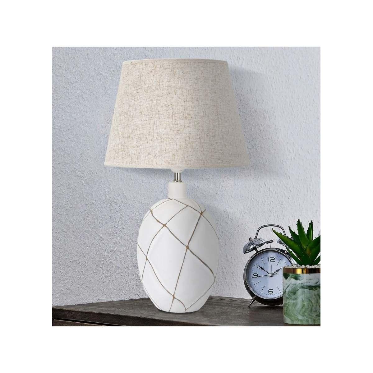Lampada da tavolo resina lines cm Ø 35x60