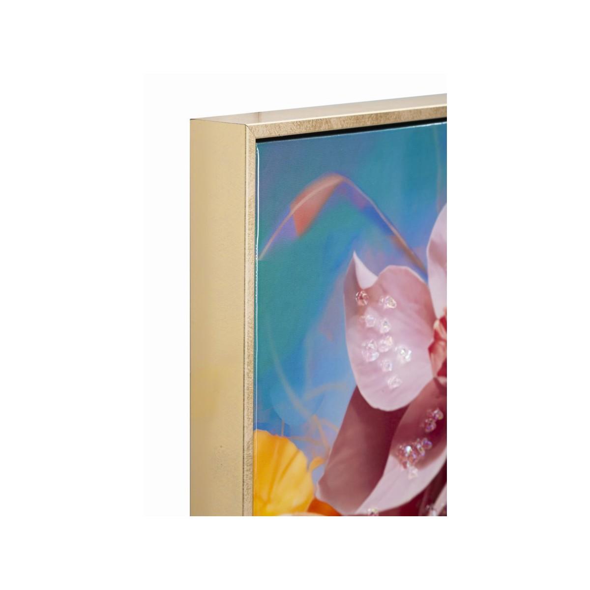 Dipinto su tela laccato marty c/cornice -b- cm 62x4x92