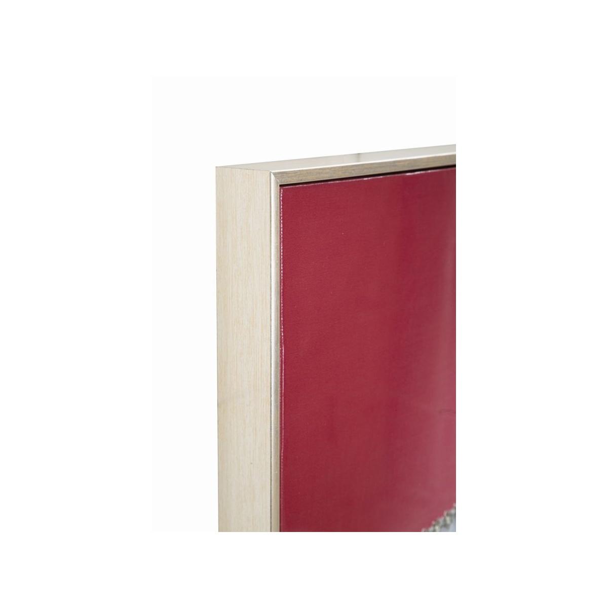 Dipinto su tela laccato luxury spa c/cornice -b- cm 82x4x82